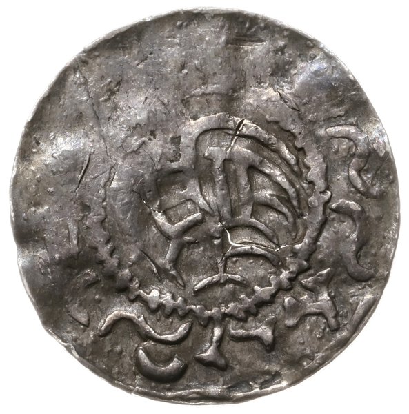 naśladownictwo denara Brzetysława I (1037-1055) 