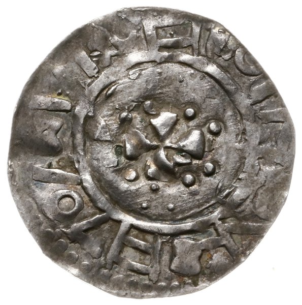 naśladownictwo łupawskie denara saksońskiego Bernarda I