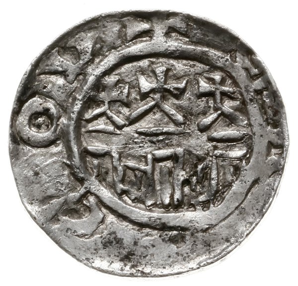 denar, 1081-1102, mennica Kraków; Aw: Głowa w le
