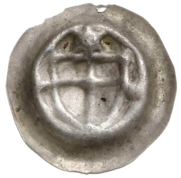 brakteat typu Tarcza z krzyżem, ok. 1307/1308-1317/1318