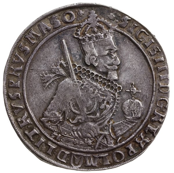 talar 1630, Bydgoszcz; Aw: Wąskie popiersie król