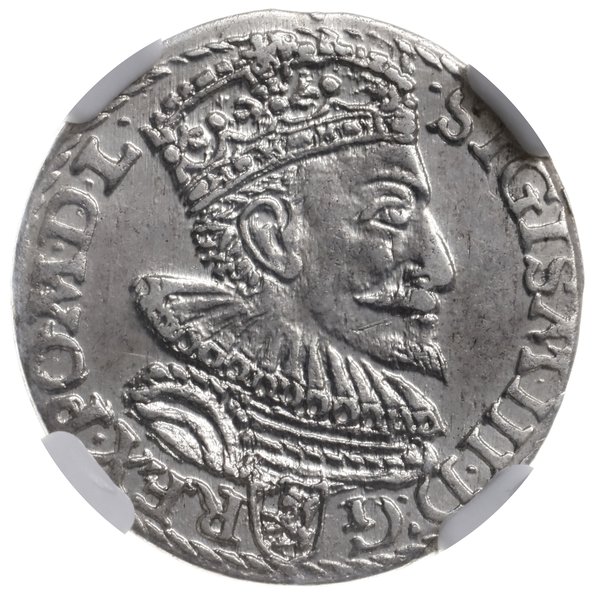 trojak 1594, Malbork; typ monety ze skróconą dat
