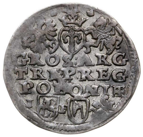 trojak 1595, Lublin; z tytulaturą króla SIG 3, b