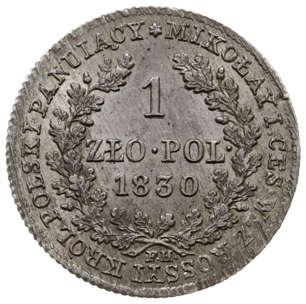 1 złoty 1830, Warszawa
