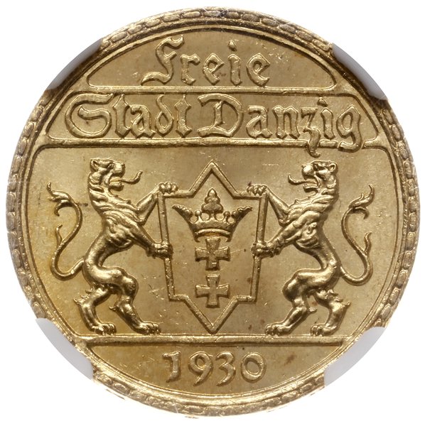 25 guldenów 1930, Berlin; Posag Neptuna; CNG 526