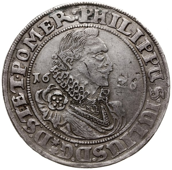 talar 1620, Nowopole; Aw: Popiersie księcia w pr