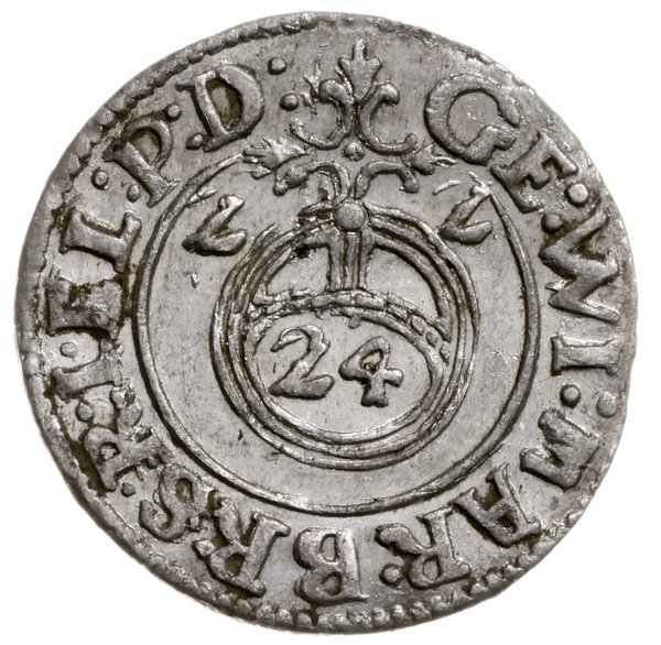półtorak 1622, Królewiec; odmiana z cyframi daty