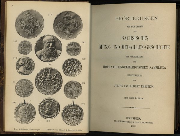 Engelhardt Hofrats, Sächsischen Münz- und Medail