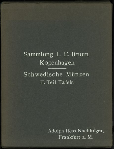 Adolph Hess Nachfolger, Versteigerung 26 u. 27 O