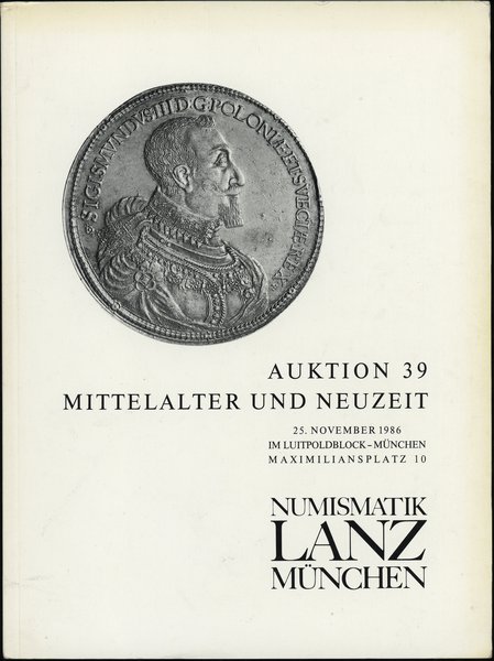 Lanz, Auktion 39 - Mittelalter und Neuzeit; Münc