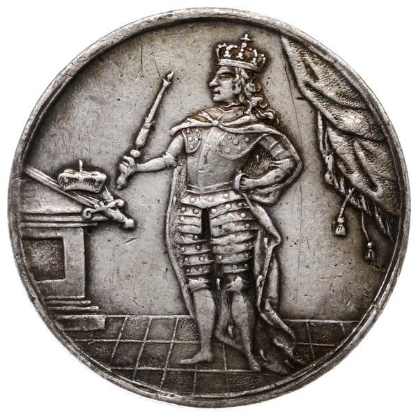 medal o wadze półtalara, 1711; Aw: Postać August