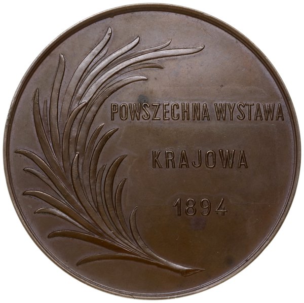 medal z okazji Powszechnej Wystawy Krajowej we L