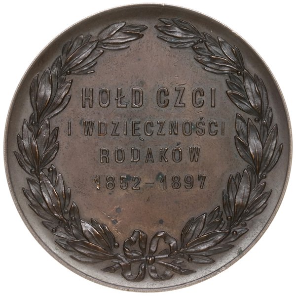 medal z Jadwigą Łuszczewską ps. literacki Deotym