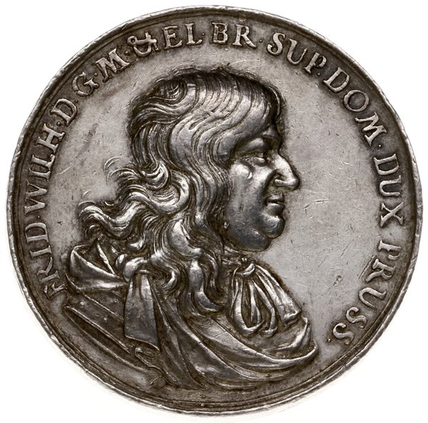 medal autorstwa Jana Höhna; Aw: Popiersie władcy
