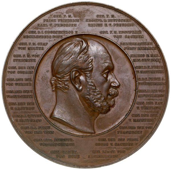 medal na pamiątkę zwycięstwa nad Francją 1870-18