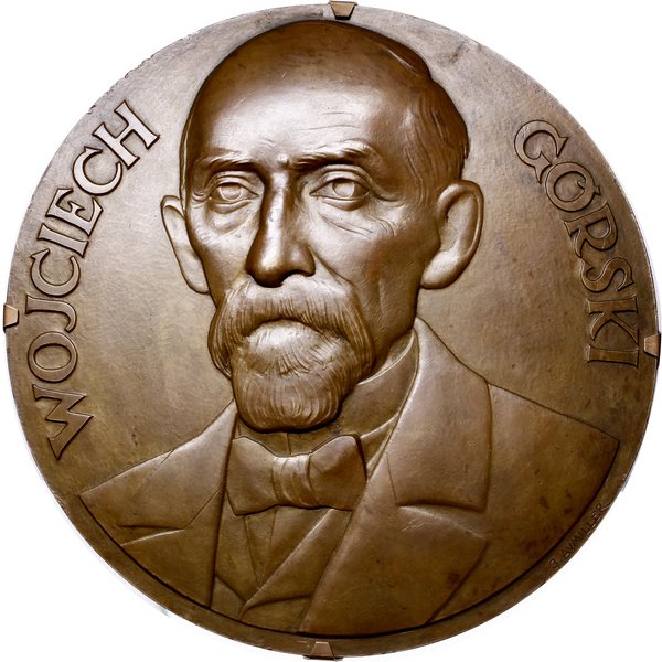 plakieta jednostronna - Wojciech Górski (1849-1935)