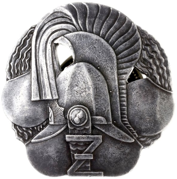 pamiątkowa odznaka Żandarmerii Polowej, Kask żan