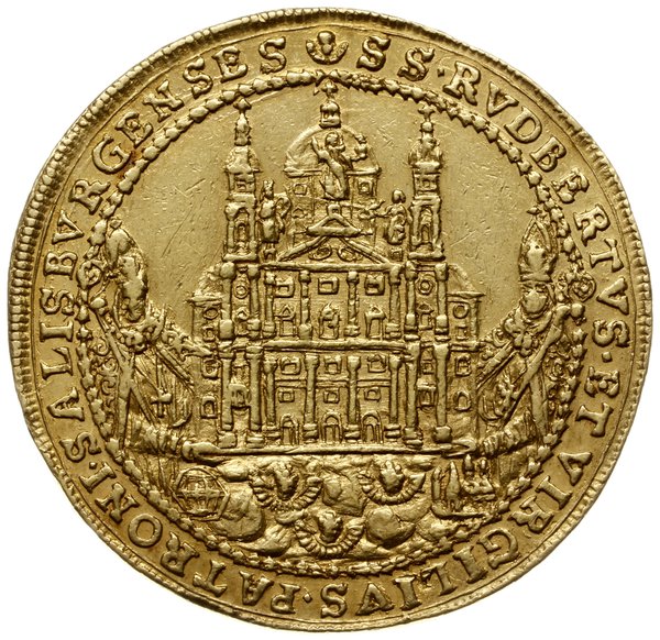 6 dukatów 1655, mennica Salzburg; odmiana średni