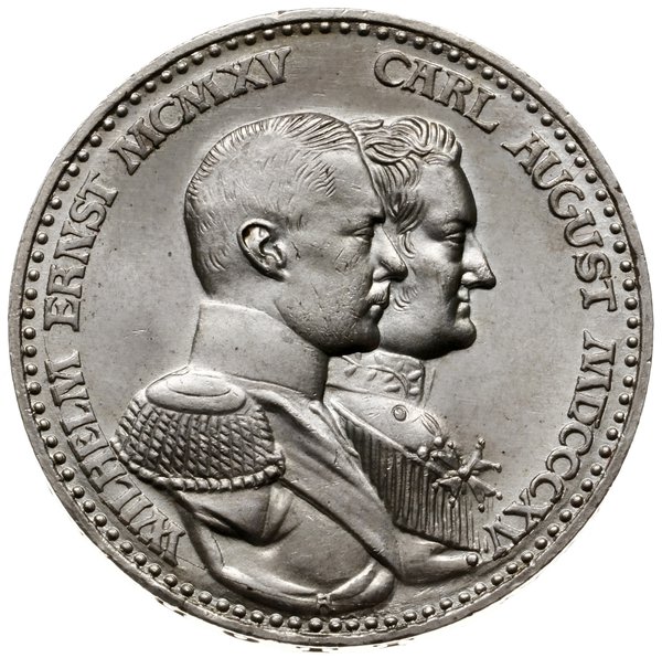 3 marki 1915, mennica Berlin; Moneta wybita z ok