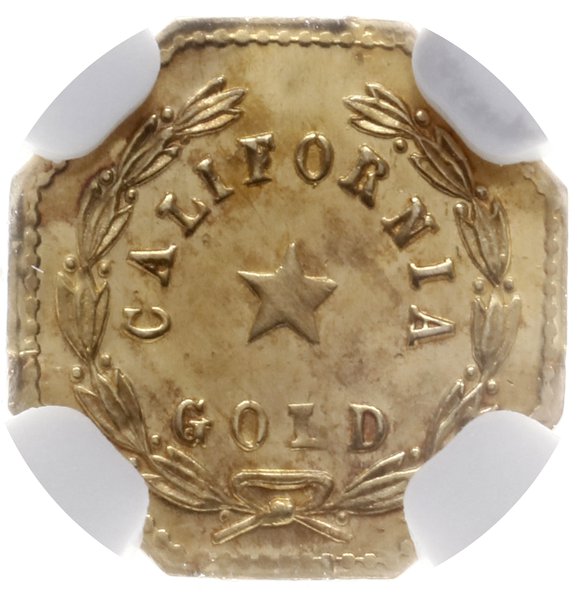żeton ośmioboczny 1859, California Gold