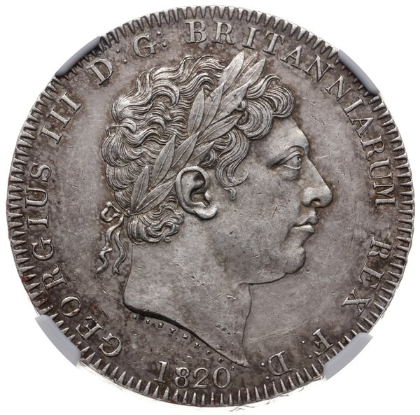 1 korona 1820 LX, mennica Londyn