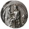satrapa Balakros 333-323 pne, stater, 333-323 pne; Aw: Udrapowane popiersie Ateny w hełmie na wpro..