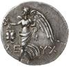 magistrat Kleuch, tetradrachma, ok. 190-36 pne; Aw: Głowa Ateny w hełmie korynckim w prawo; Rw: Ni..