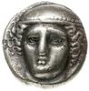 tetradrachma, 374/3-372/1 pne; Aw: Głowa Hermesa