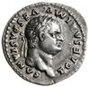 denar, 76, mennica Rzym; Aw: Głowa cesarza w wieńcu laurowym w prawo, T CAESAR IMP VESPASIANVS; Rw..