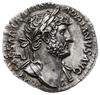 denar, 119-122, mennica Rzym; Aw: Popiersie cesarza w wieńcu laurowym w prawo, IMP CAESAR TRAIAN  ..