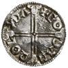 denar typu long cross, 997-1003, mennica Lydford, mincerz Goda; Aw: Popiersie władcy w lewo, w sza..