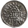 denar, 1002-1009, mincerz Ag; Aw: Krzyż grecki z rozszerzonymi końcami ramion, w kątach klin, trzy..