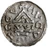 denar 989-996, mincerz Vilja; Aw: Krzyż grecki z ramionami rozszerzonymi na końcach, w kątach pier..