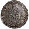 talar 1630, Toruń; Aw: Półpostać króla w prawo, w koronie i zbroi, w dłoniach trzymając miecz i ja..