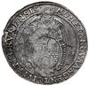 półtalar 1631, Toruń; Aw: Półpostać króla w prawo, w koronie, zbroi, z mieczem i jabłkiem królewsk..