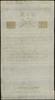 10 złotych 8.06.1794, seria D, numeracja 32216, podpisy: Michał Pągowski (dowódca Regimentu Grenad..