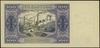 próbny druk kolorystyczny banknotu 100 złotych 1.07.1948, bez oznaczenia serii i numeracji, dwustr..