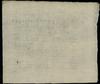 kwit ofiary z dóbr duchownych (dwudziestego grosza) za rok 1792, wystawiony dla dóbr Młyn w Rokitn..