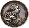 medal na pamiątkę śmierci Augusta III, 1763, autorstwa F. A. Schega; Aw: Popiersie królewicza w oz..