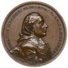 medal poświęcony Ignacemu Krasickiemu, 1780, autorstwa F. Holzhaeussera; Aw: Popiersie Krasickiego..