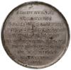 medal dedykowany księciu warszawskiemu, 1808, projektu Jana Ligbera; Aw: Popiersie w mundurze w le..