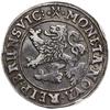 półtalar 1632; Aw: W obwódce perełkowej lew kroczący w lewo, MONETA NOVA REIP BRVNSVIC;  Rw: Dwugł..