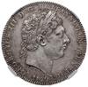 1 korona 1820 LX, mennica Londyn; S. 3787, KM 675; srebro próby ‘925’; moneta w pudełku firmy  NGC..
