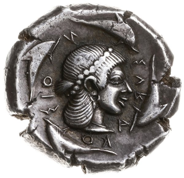 tetradrachma, 475-470 pne