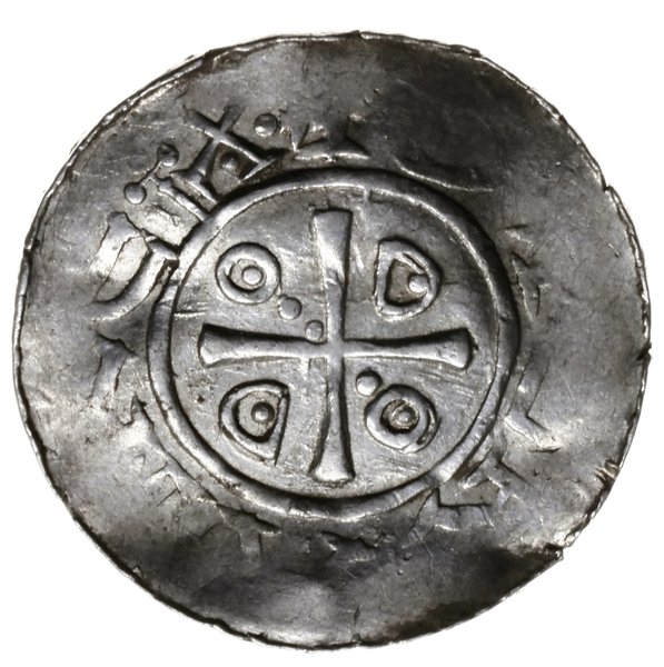 denar typu OAP, 983-1002; Aw: Głowa w lewo, OTTO