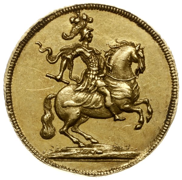 dwudukat koronacyjny 1697, Drezno