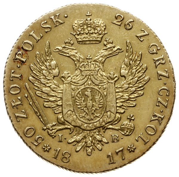 50 złotych 1817, Warszawa