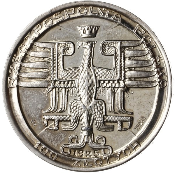 100 złotych 1925, Warszawa; Mikołaj Kopernik (pr