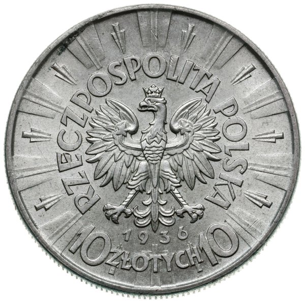 10 złotych 1936, Warszawa