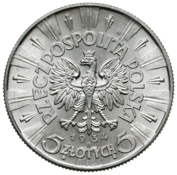 5 złotych 1934, Warszawa
